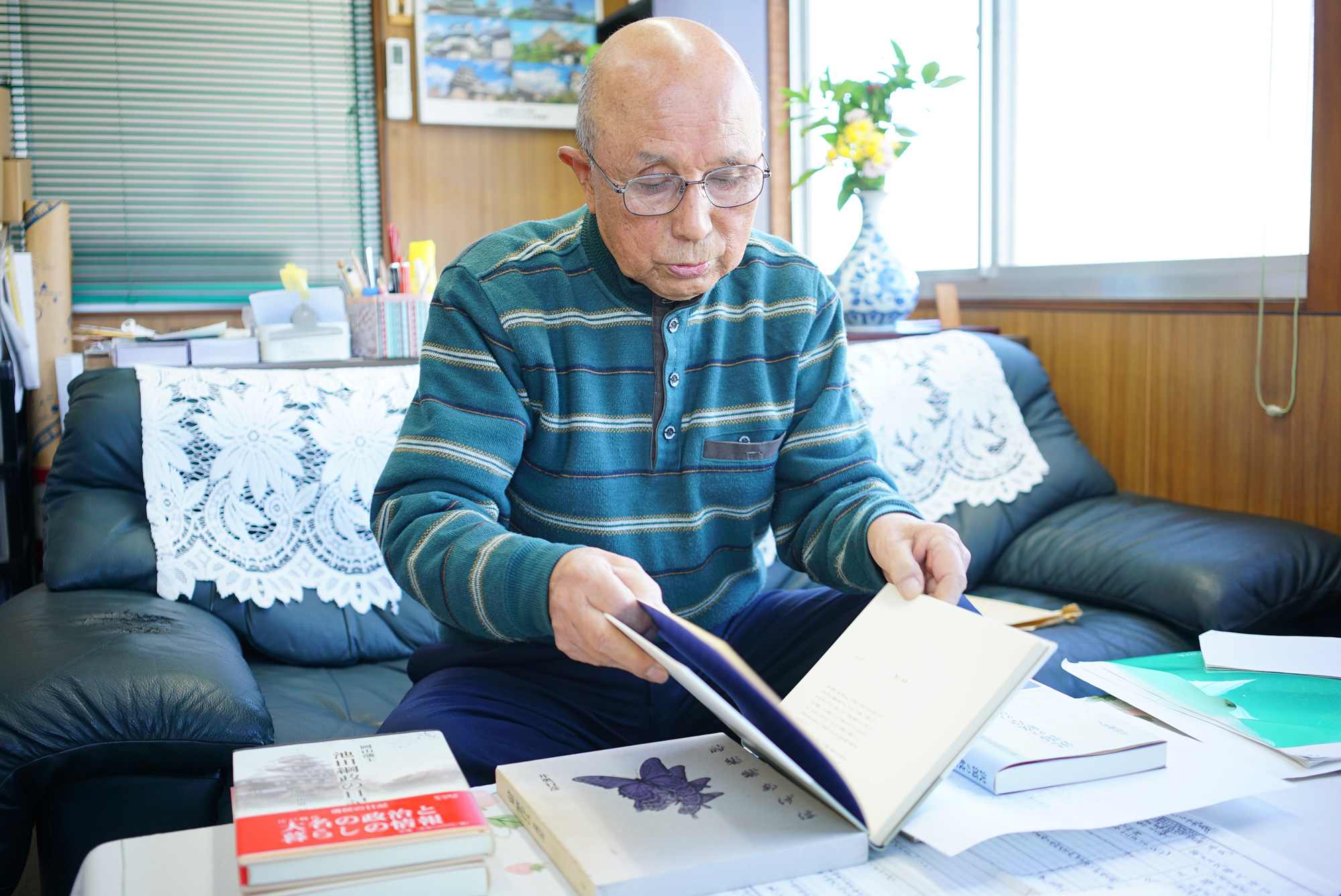 (株)三門印刷所会長・三村義人さん 写真02